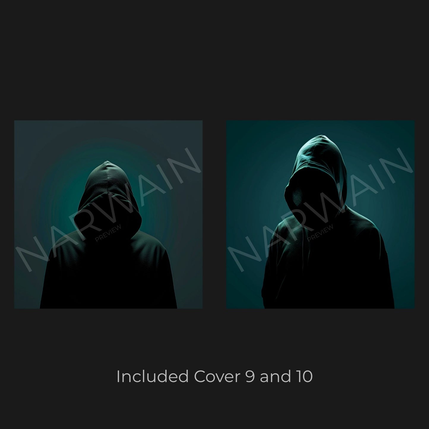 Emerald Nocturne - Dark Trap Cover Bundle (10 Covers)
