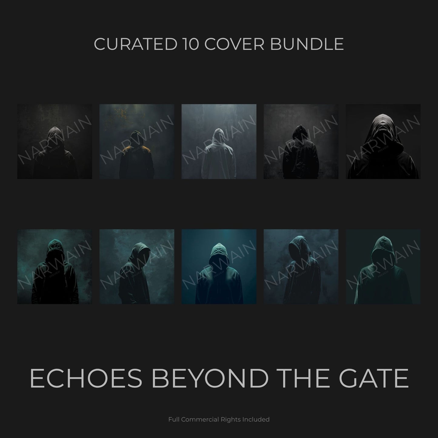 Echoes Beyond The Gate - Dark Trap Cover Bundle (10 Covers)