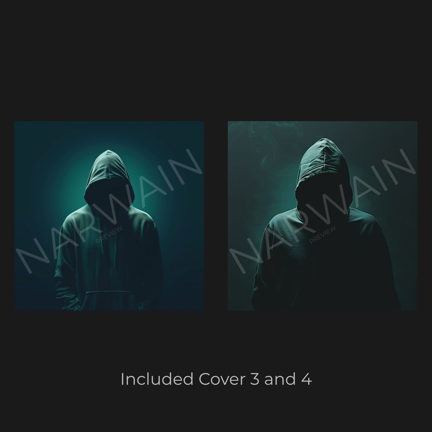 Emerald Nocturne - Dark Trap Cover Bundle (10 Covers)