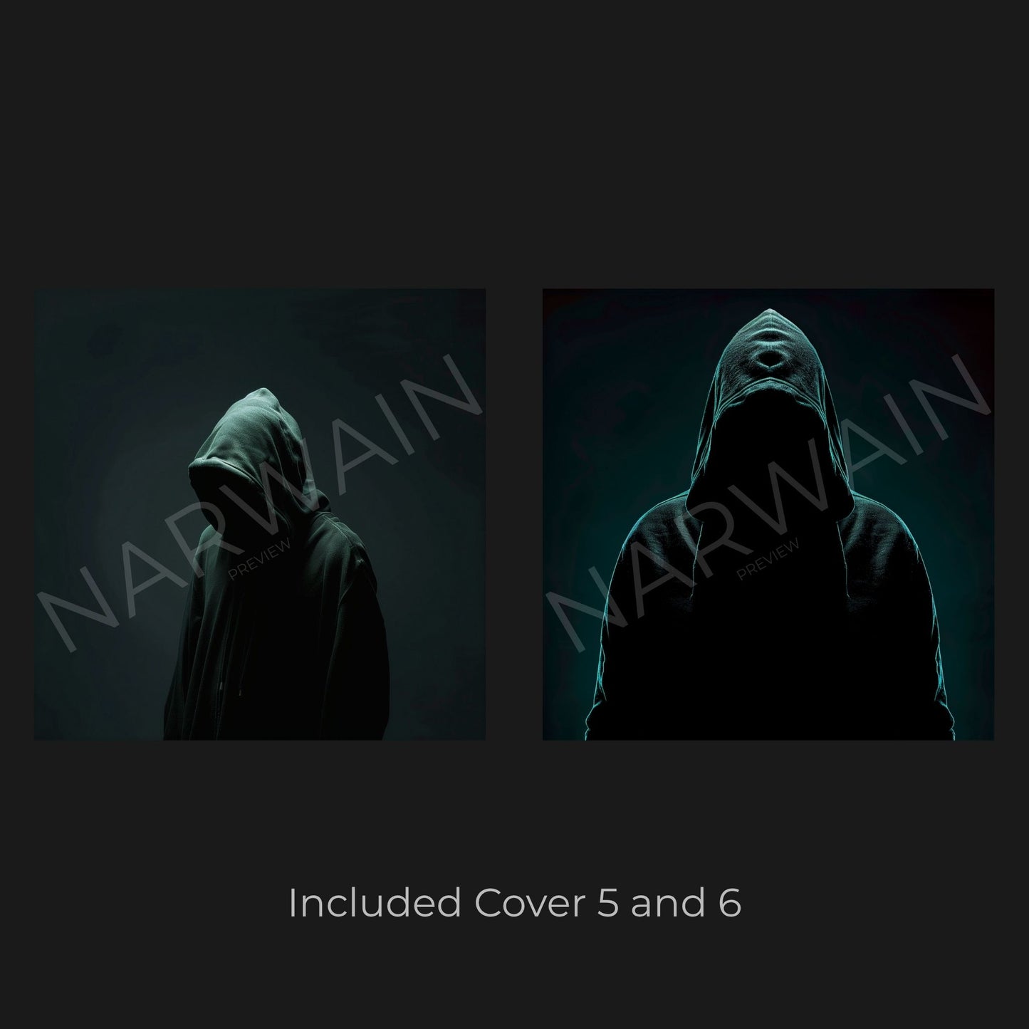 Emerald Nocturne - Dark Trap Cover Bundle (10 Covers)