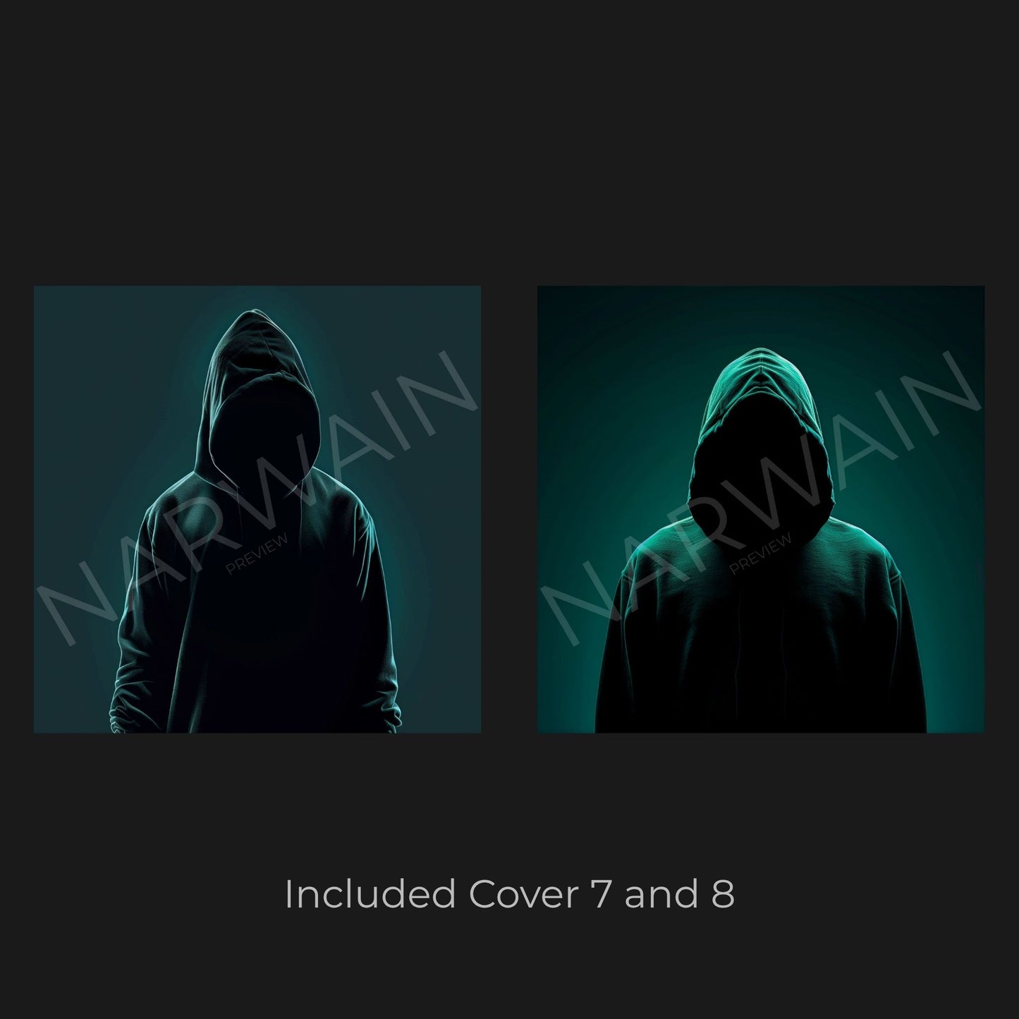 Emerald Nocturne - Dark Trap Cover Bundle (10 Covers)
