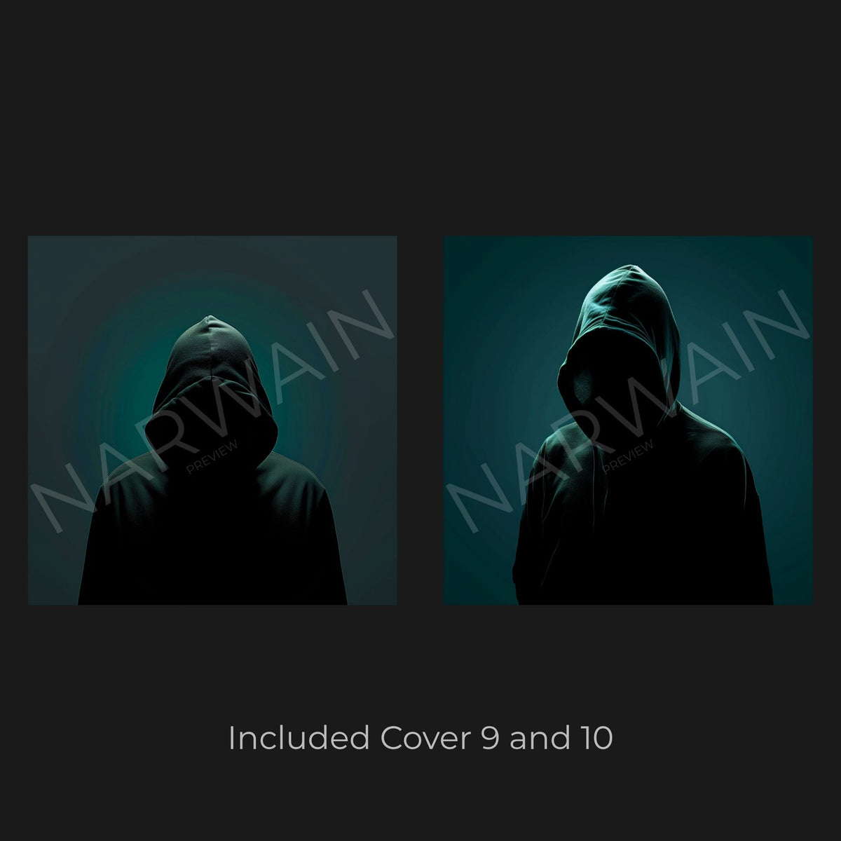 Emerald Nocturne - Dark Trap Cover Bundle (10 Covers)