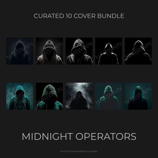 Midnight Operators - Dark Trap Cover Bundle (10 Covers)