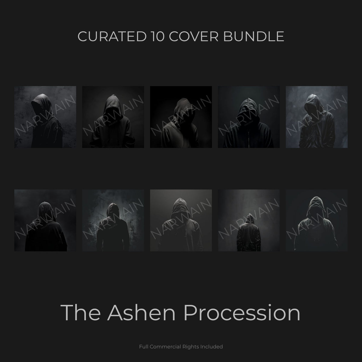 The Ashen Procession - Dark Trap Cover Bundle (10 Covers)