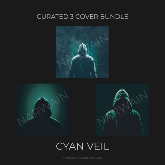 Cyan Veil - Dark Trap Cover Bundle (3 Covers)