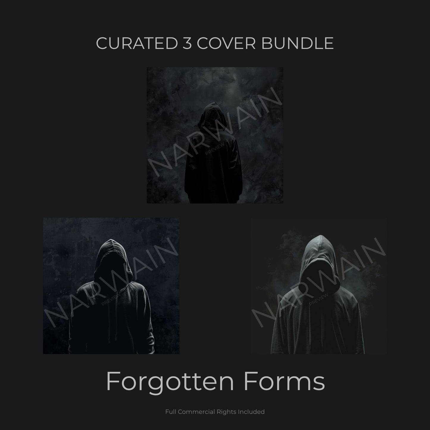 Forgotten Forms - Dark Trap Cover Bundle (3 Covers)