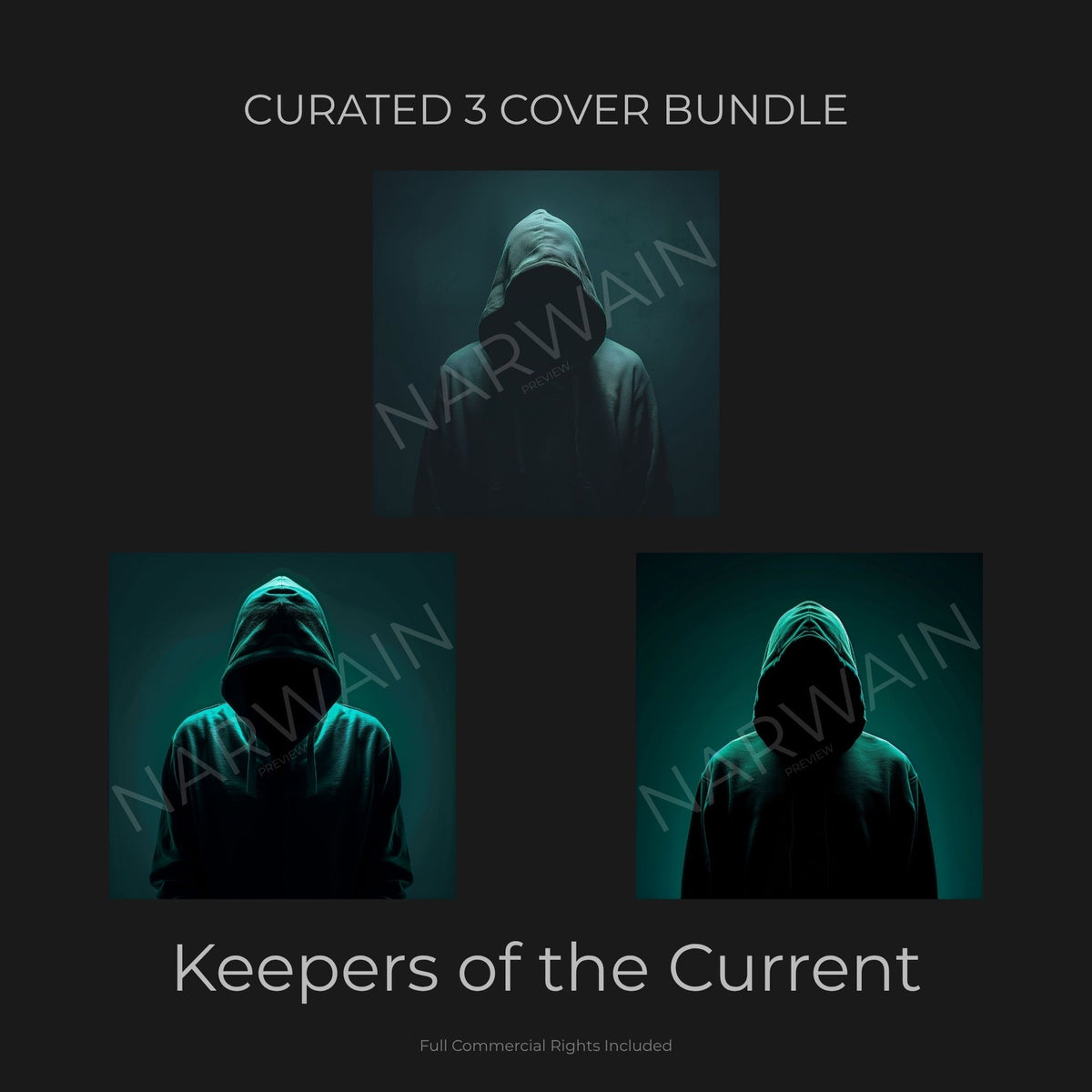 Keepers of the Current - Dark Trap Cover Bundle (3 Covers)