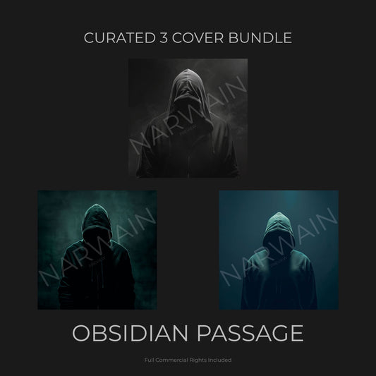 Obsidian Passage - Dark Trap Cover Bundle (3 Covers)