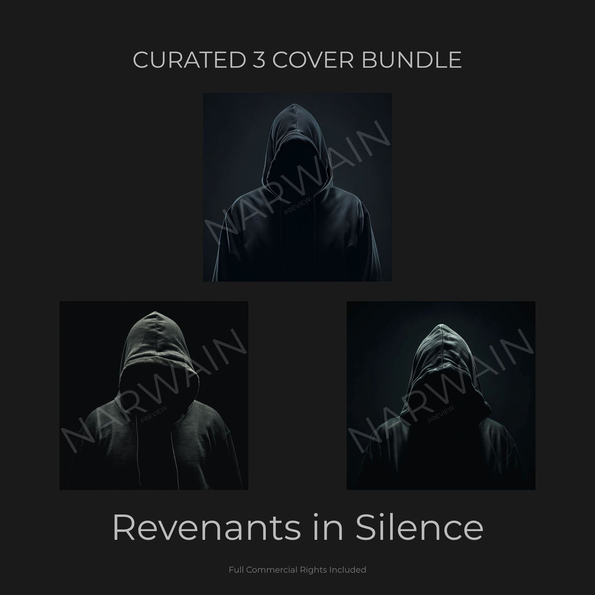 Revenants in Silence - Dark Trap Cover Bundle (3 Covers)
