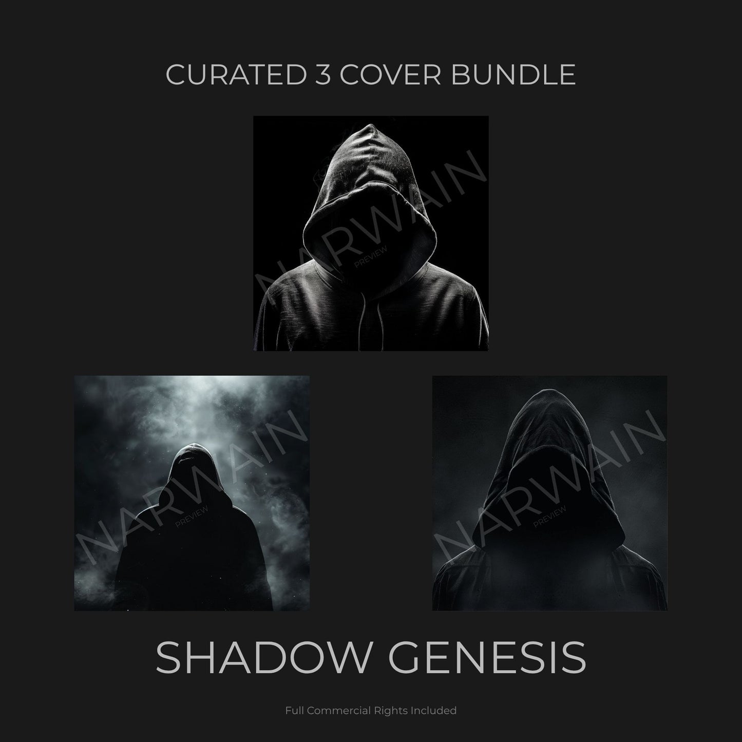 Shadow Genesis - Dark Trap Cover Bundle (3 Covers)