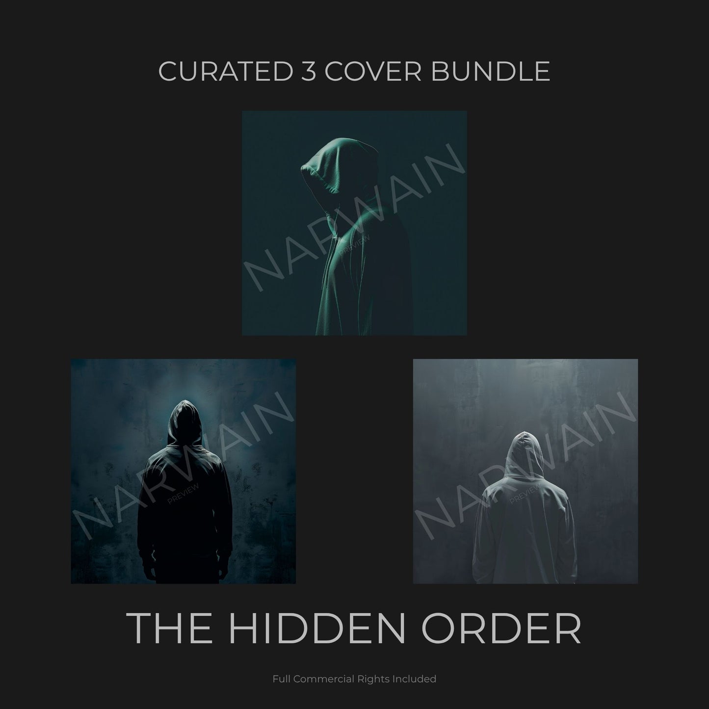 The Hidden Order - Dark Trap Cover Bundle (3 Covers)