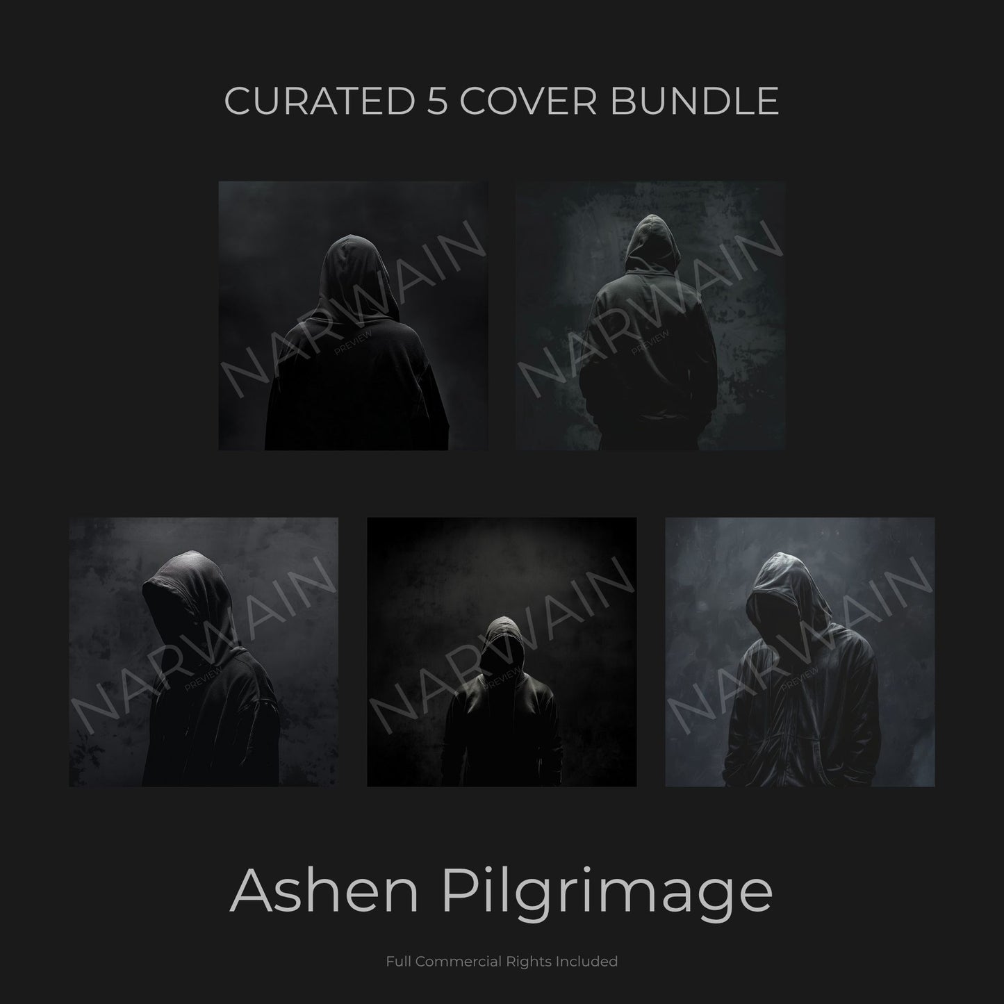 Ashen Pilgrimage - Dark Trap Cover Bundle (5 Covers)