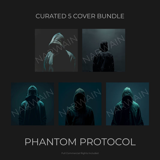Phantom Protocol - Dark Trap Cover Bundle (5 Covers)