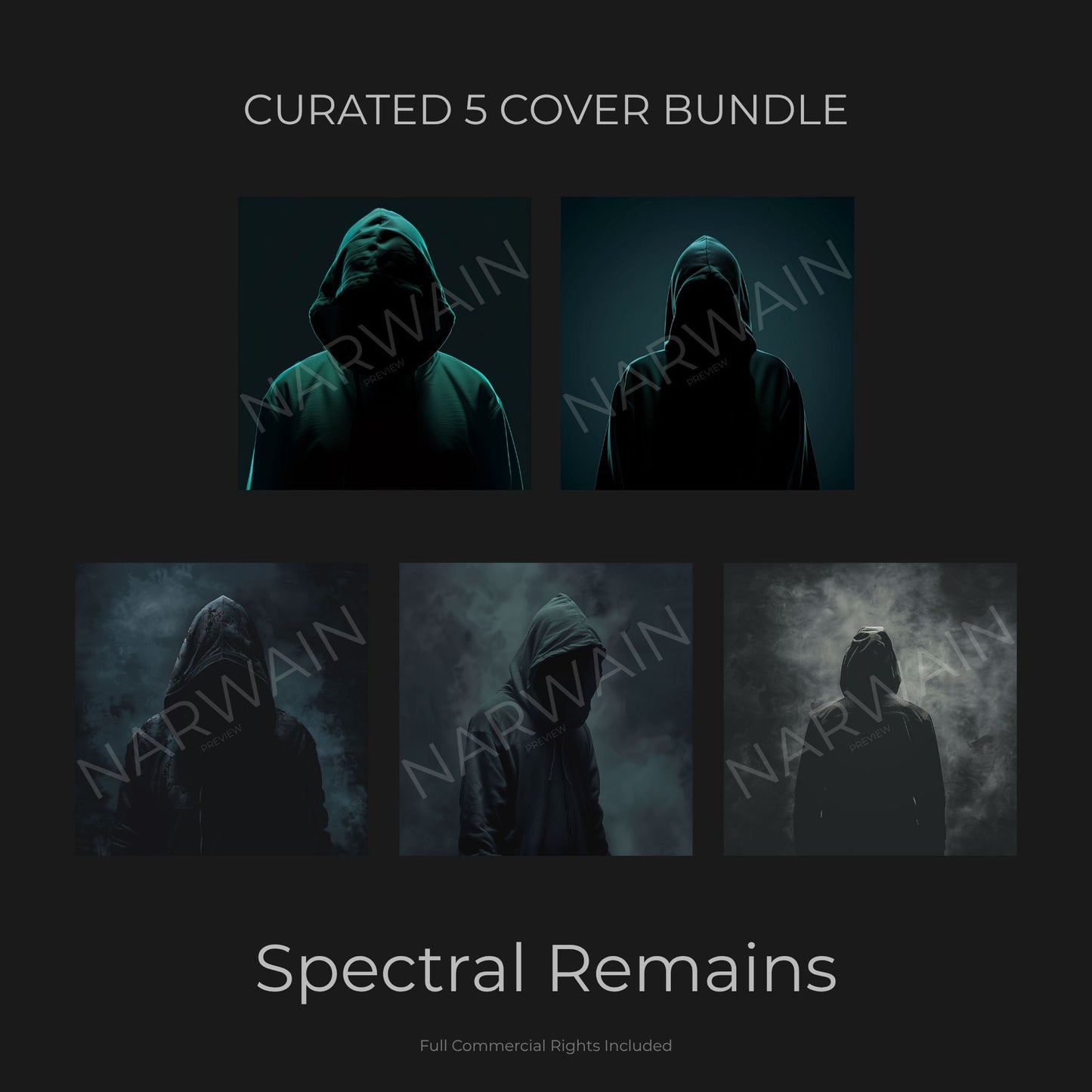 Spectral Remains - Dark Trap Cover Bundle (5 Covers)