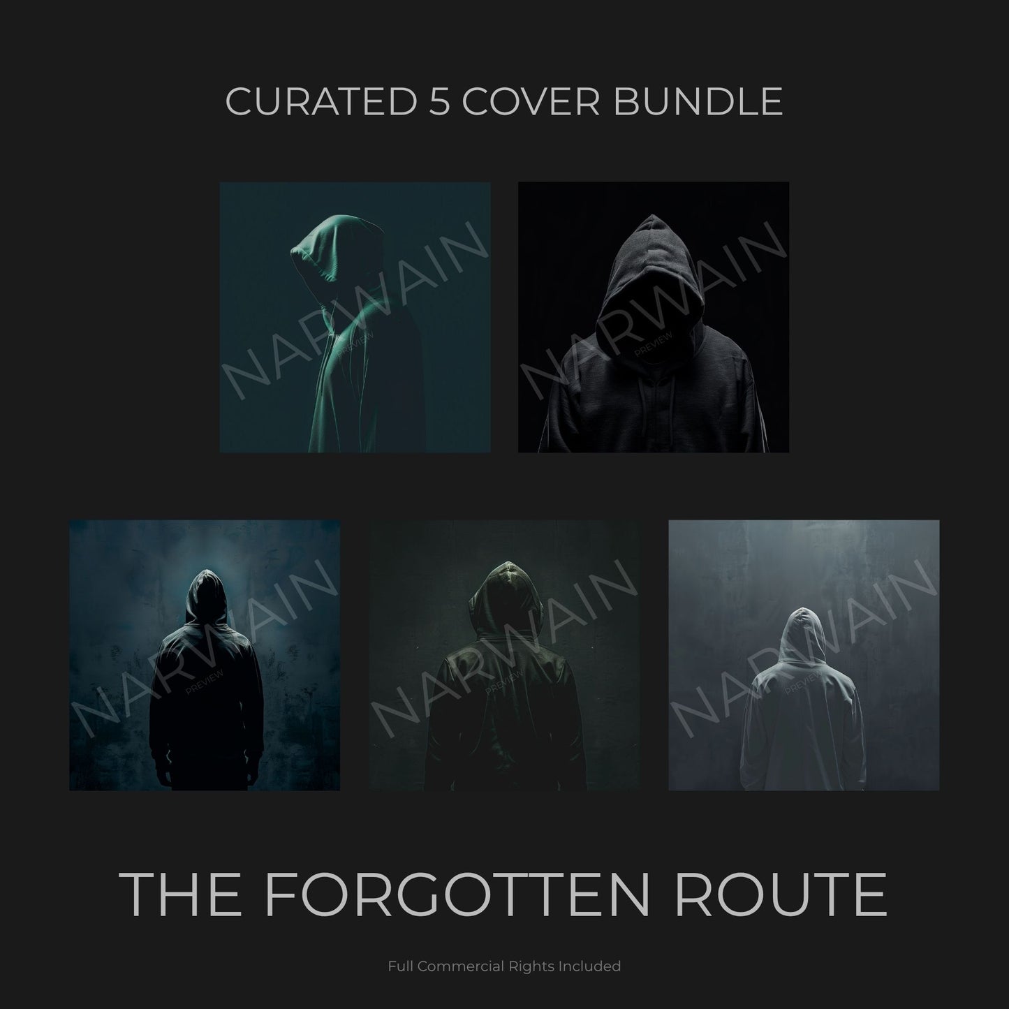 The Forgotten Route - Dark Trap Cover Bundle (5 Covers)